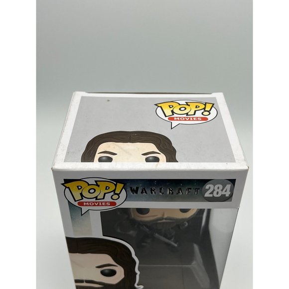 Funko Pop! Movies Warcraft Lothar Vinyl Figure #284 NEW - Picture 1 of 8